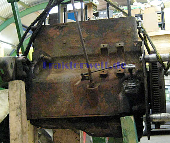 Hanomag D 28 CL - Motor, ohne Zylinderkopf